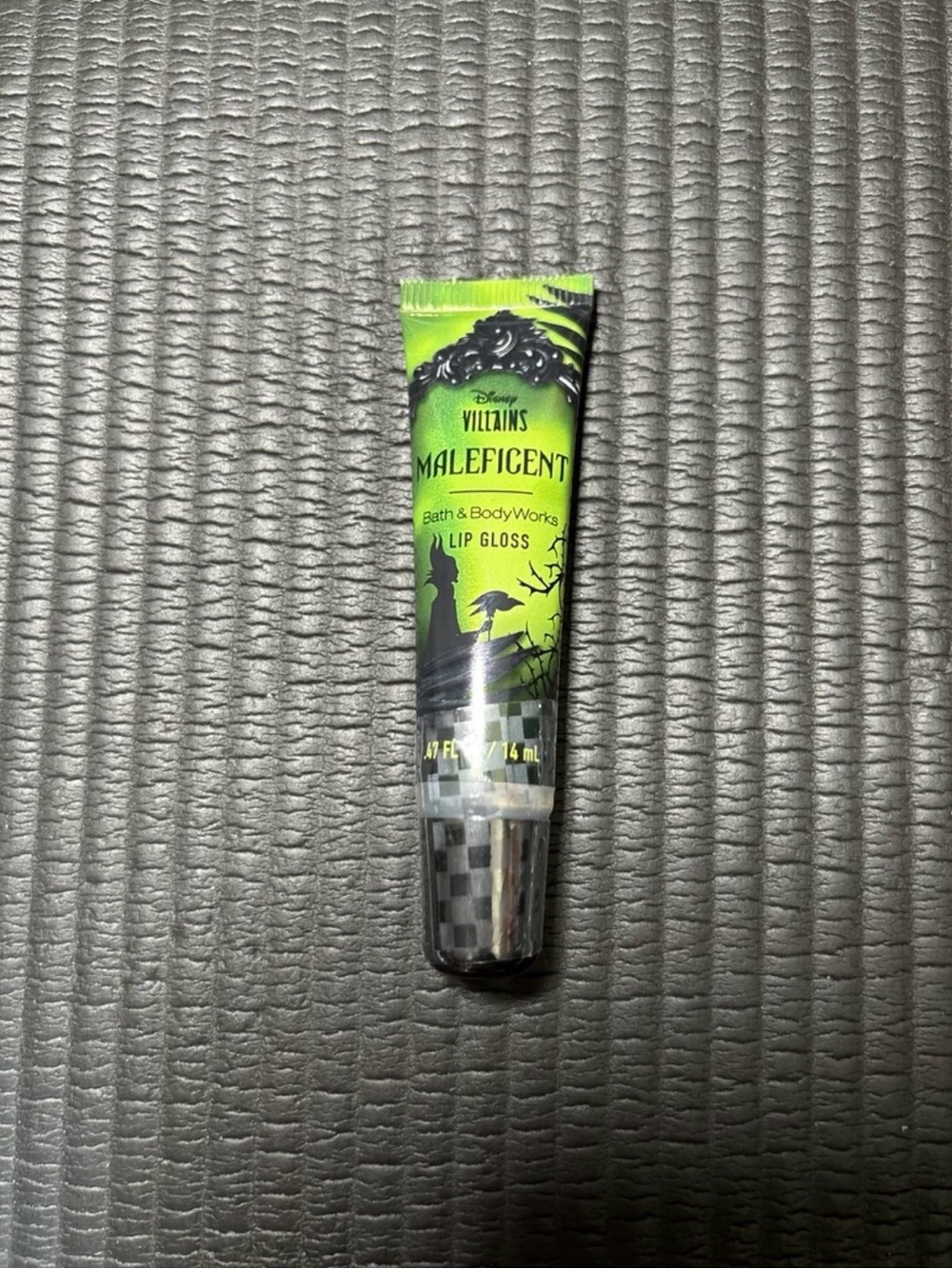Bath & Body Works Lime Green & Black Maleficent Lip Gloss